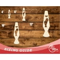 thumbnail image 3 of Unfinished Wood Lava Lamp Shape | DIY Craft Cutout | up to 46" DIY 30" / 3/4", 3 of 3