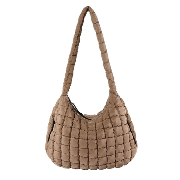 GASTROPOD Quilted Tote Bag Puffer Bags for Women Large Quilted Bag Puffer Tote Crossbody Shoulder Bag Lightweight Puffy Tote Bag