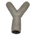 thumbnail image 2 of 2 Pack 3/4 Inch 19mm Y 3 Way Heater Hose Connector Water Line Coolant Connector Adapter -, 2 of 4