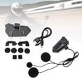 thumbnail image 3 of Helmet Bluetooth Earphone Headset Speaker Player Universal Black For Motorcycle, 3 of 10