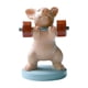 thumbnail image 4 of Estatua de cerdo para jardín, figura de cerdo deportiva en miniatura, estatua rústica, artesanía creativa de cerdo, modelo de cerdito, adorno de cerdo mancuerna, 4 of 8