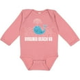 thumbnail image 3 of Inktastic Virginia Beach Va Cute Vacation Boys or Girls Long Sleeve Baby Bodysuit, 3 of 5
