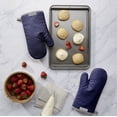 thumbnail image 2 of Oven Mitt Set KitchenAid Asteroid Cobalt Blue Heat Resistant, 2 of 6