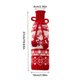 thumbnail image 3 of Ganfancp Christmas Red Wine Bottle Cover Restaurant Table Decoration Knitted Champagne Bottle Cover Christmas Decoration Ofertas Del Día Liquidación 1* Juego de Botellas de Vino de Navidad, 3 of 5