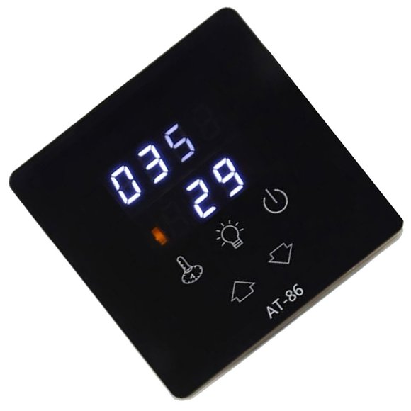 HLONK AT-86 Contrôleur à Écran Tactile pour Sauna Contrôleur de Température Accessoires de Sauna
