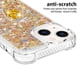 thumbnail image 3 of Funda para iPhone 15 con Brillo Líquido Flotante, Purpurina, Parachoques y Anillo Giratorio Soporte, 3 of 5