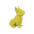 thumbnail image 2 of Benzara Sitting French Bulldog Figurine with Pricked Ears - Yellow, 2 of 2