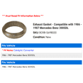 thumbnail image 2 of Exhaust Gasket - Compatible with 1986 - 1987 Mercedes-Benz 300SDL, 2 of 2