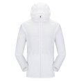 thumbnail image 4 of Sonducket Chaqueta de protección solar de secado rápido Casual Fitness Training Unisex Abrigo con capucha Senderismo Pesca Ropa Accesorios 4XL 4XL Branco 5Conjunto, 4 of 6