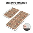thumbnail image 2 of Yiaed Traditional Tribal Aztec Kitchen Rugs Sets of 2 Kitchen Mats Cushioned Anti Fatigue Kitchen Rug Tapetes Para Cocina for Sink,Laundry Room, 2 of 6
