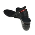thumbnail image 2 of Plantillas de altura ajustables Zapatos deportivos Pies Tacón de talón Amortiguador Absorción Trimmable 27cm Largo PVC hombres Mujer Pad Pad 9cm, 1 par seitruly OD003616-04, 2 of 7