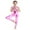 Pink, variant on renvena Kids Girls One Piece Shiny Sleeveless Gymnastic Leotard Unitard Ballet Dance Jumpsuit Bodysuit