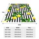 thumbnail image 3 of Balery Lemons on Striped Manta de Felpa Suave y Acogedora – Cobija de Franela Aterciopelada para Cama, Lavable y Cálida para Sofá, Mascotas, Transpirable-80"x60", 3 of 7