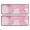 Pink Floral And, variant on Kitchen Rugs Sets Of 2,Pink Floral and Petal Pattern Anti Fatigue Kitchen Mat Rugs Non Slip Washable,Decorative Kitchen Floor Mats for Kitchen,Sink,Laundry,17"x47" 17"x47"