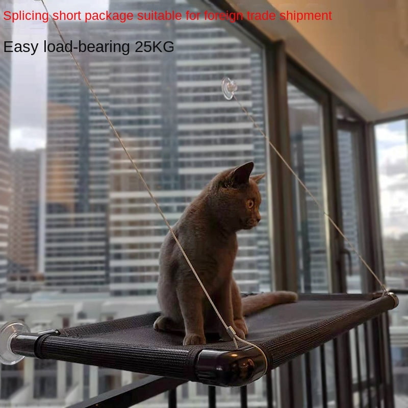 Cat hammock cat nest Cat climbing frame hanging hanging windowsill window with velvet cat hammock swing