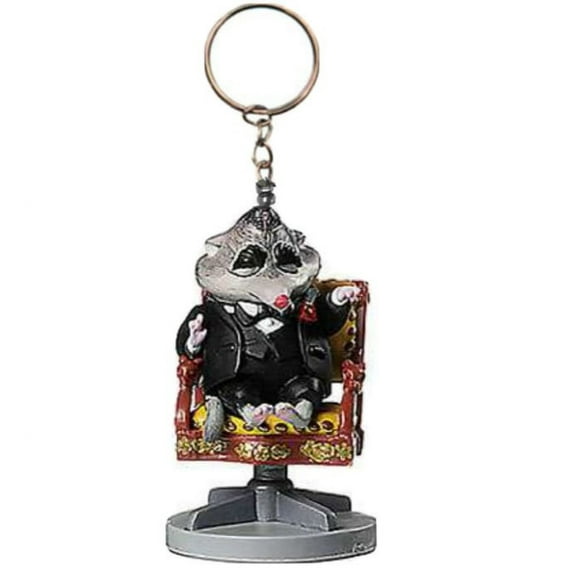 Zootopia Mr Big Key Ring Keychain Pvc Figure Ornament Figurine Charm 2”