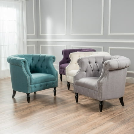 Christopher Knight Home Akira Tufted Fabric Club Chair by