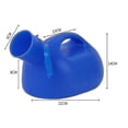 thumbnail image 2 of Urinals For Men 2000ml/portable Male Urinal Urine Collection Container, 2 of 4
