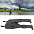 thumbnail image 1 of Pantalon Cuissard Imperméable pour Hommes en PVC avec Pied-de-Botte pour l'Eau, la Pêche, la Randonnée, 1 of 8