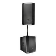JBL PRX815W 15" 1500w Powered Active Speaker w/ Wi-Fi+Active 18" Subwoofer Sub