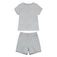 thumbnail image 5 of XAOFW Girls Outfits Short Sleeve Solid Color Top Shorts Toddler Kids Summer Casual Clothes Sets 13-14 Years, 5 of 5