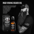 thumbnail image 2 of Mad Viking Beard Co. Premium Beard Oil for Men - Natural Beard Softener, Conditioner, and Skin Moisturizer - Reduces Beard Itch - For Thicker Looking Beards - Made in the USA (The Hollow, 2oz Beard Oil Spray) The Hollow (Woodsy and Somewhat Earthy), 2 of 7