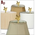 thumbnail image 4 of Royal Designs, Inc. Elegant Leaves Lamp Finial for Lamp Shade, F-5025PB-1, Polished Brass, Single, 4 of 4
