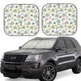 thumbnail image 1 of Vsdgher Frog Wear Chef Hat Print Car Windshield Sun Shade, Reflective Sunshade Window Sunshade Sun Visor Protector Fit for Cars,Trucks,SUVs-Medium, 1 of 6