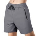 thumbnail image 4 of Pepypepy 100% Cotton Men’s Shorts with Zipper Pockets – Soft Lightweight Athletic, Size: S-XXL, 4 of 7