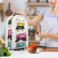 thumbnail image 3 of HELLHERO Durable Coffee Machine Dust Cover Multifunctional Univesal for Home Kitchen(Stacked Cat Tower), 3 of 6