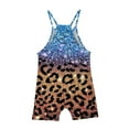 thumbnail image 3 of Nrmvnmi Girls Summer Sleeveless Casual Romper Spaghetti Strap Shorts Jumpsuit With Pockets, 3 of 5