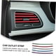 thumbnail image 3 of 10 Pcs Air outlet decorative strip Car Outlet Clamp Strip Auto Clamp Strip Decor Vehicle Vent Outlet Decor car decoration Car Vent, 3 of 5