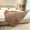 Light Brown, variant on Chunky Knit Throw Blanket 40x40 Soft Warm Chenille Cable Knit Cozy Fleece Home Decor Bed Sofa Gift