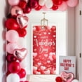 thumbnail image 3 of Happy Valentine''s Day Banner Decorations Romantic Hearts Love Hanging Background for Indoor Outdoor Valentines Day Home Door Banner Party Supplies, 3 of 7