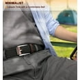 thumbnail image 2 of Beltzy 2pcs Mens Stretch Braided Belts Elastic Fabric Woven Leather Belt for Gift Men Casual Jeans Sports Work Pants Shorts 28-38, 2 of 10