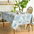 thumbnail image 3 of Summer Tablecloth 60×84 Inch Rectangular, Sealife Blue Beach Washable Table Cover for Party Picnic Dinner Decor, 3 of 6