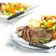 thumbnail image 4 of GoodCook 2-Piece Serrated Blade Steak Knife Set, Black/Silver, 4 of 5