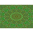 thumbnail image 1 of Ahgly Company Indoor Rectangle Patterned Army Green Area Rugs, 2' x 5', 1 of 6