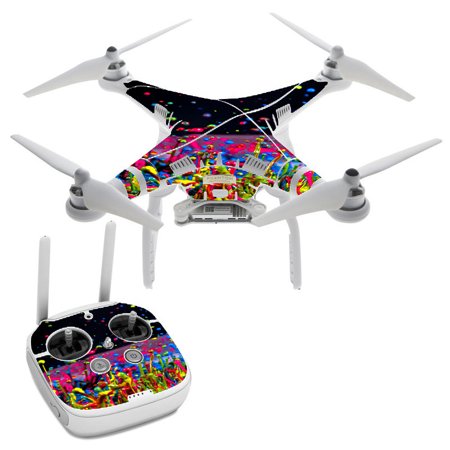 Splash Colorful Paint DJI Phantom 3 Professional Skin Skins Vinyl Decal Kit