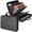 Black, variant on Fireproof File Organizer with Lock, Hard-Shell Case Fireproof Document Box with 13 Pocket Accordion File Folder, Portable Home Office Travel Safe Storage for Important Documents Laptop