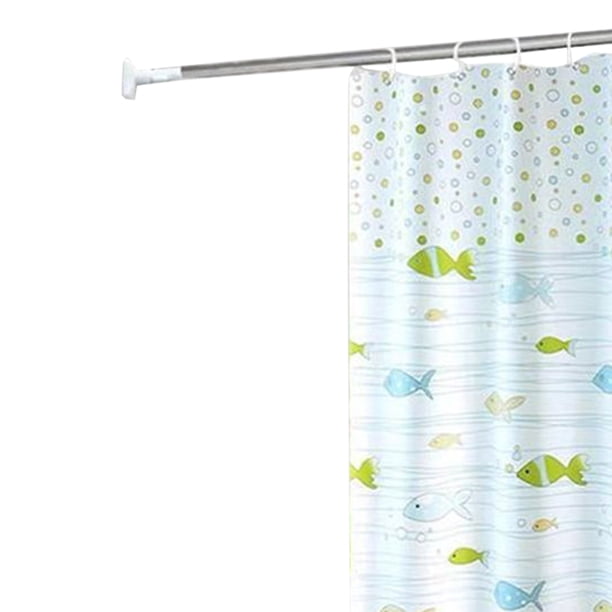 Cortina impermeable de 180x200 cm para dormitorio (pez) Likrtyny Libre de BPA