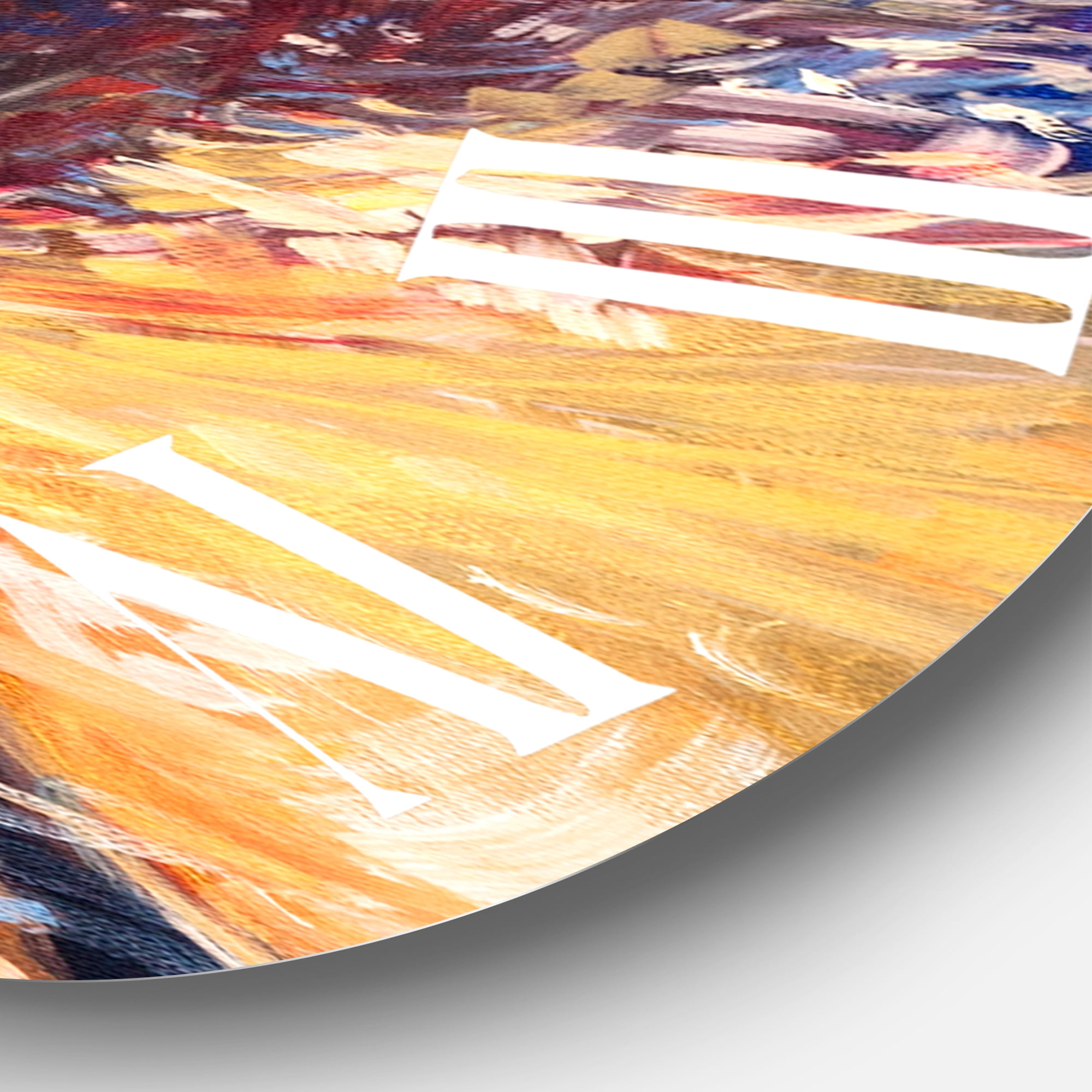 Designart 1 in Farmhouse Wall Clock