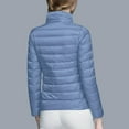 thumbnail image 6 of Women Lightweight Packable Puffer Jacket Stand CollorCasual Feather Down Coat Water Resistant Winter, 6 of 6
