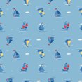 thumbnail image 5 of FlapJackKids - Patterned Sun Hat - Sailboat/Sub -S (6M-2Y), 5 of 5