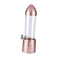 thumbnail image 2 of Dispensador de cerveza de 3 l, torre de cerveza estable con grifo, dispensador de bebidas con luz de colores para fiestas, juegos, pubs, RV, salón, 2 of 9
