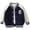 Dark Blue, variant on Baby Boy Girl Baseball Varsity Jacket 18M-12T Letter C Causal Button Down Letterman Bomber Jacket Lightweight Sweatshirts Coat (Dark Blue,9-10 Years)