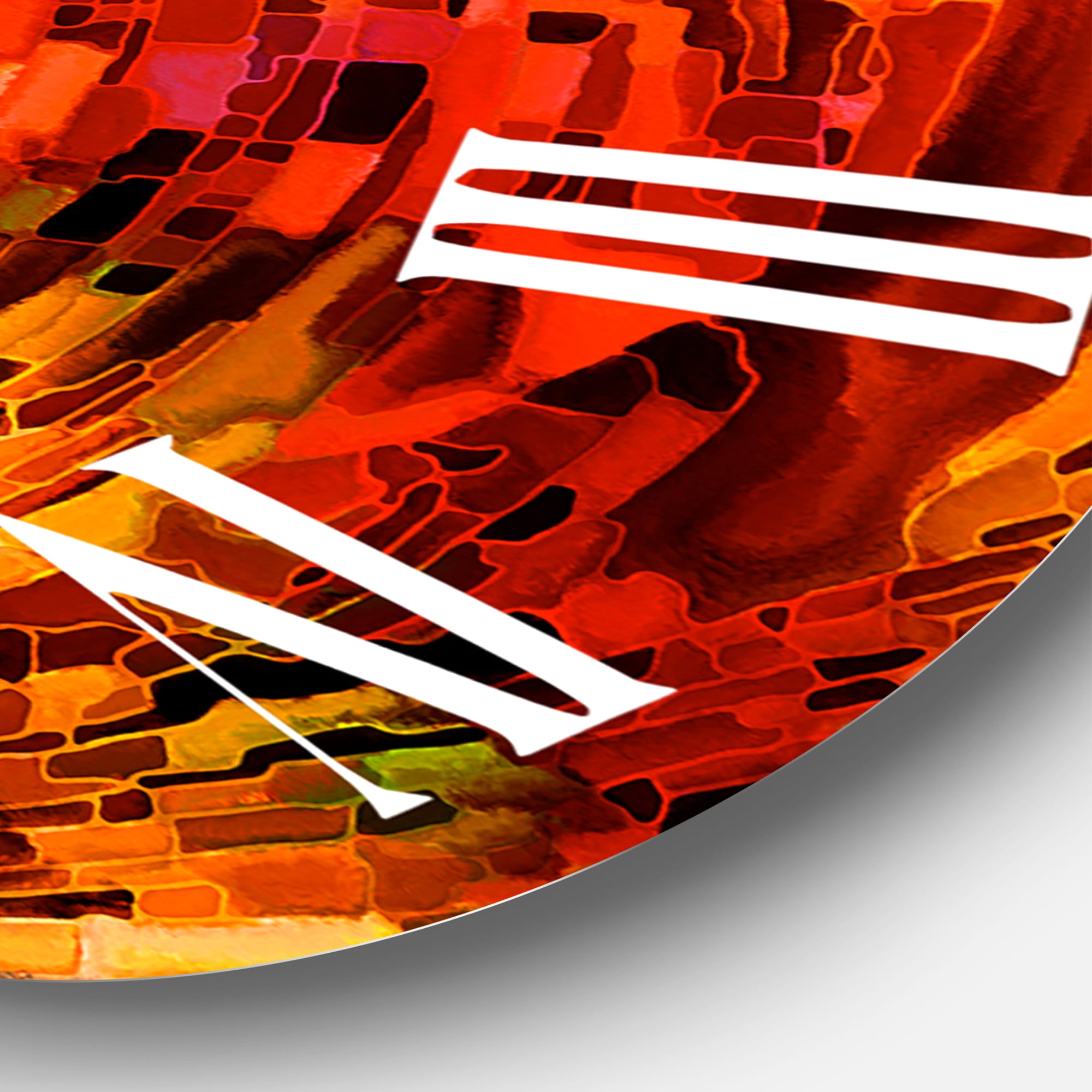 Designart 1 in Modern,Contemporary Wall Clock