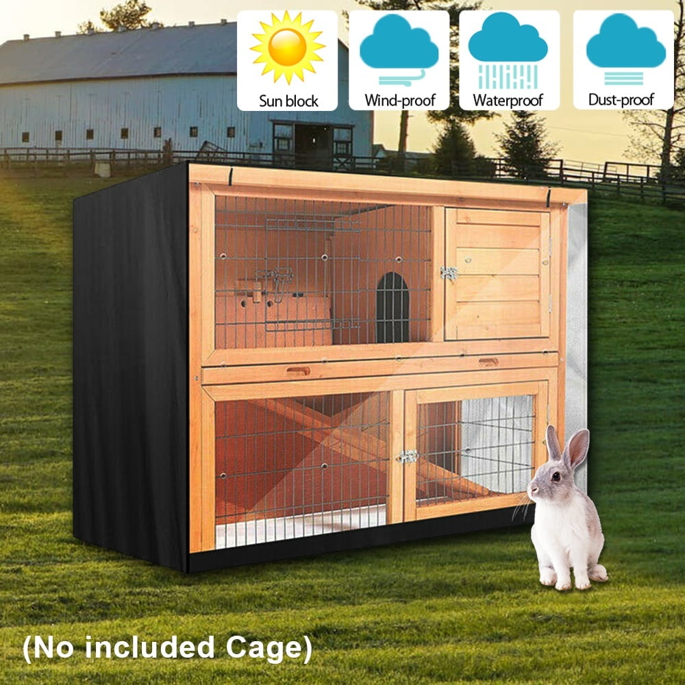 rabbit hutch rain cover