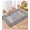 Chenille - Gray, variant on Thick Bathroom Rugs, Extra Soft Absorbent Chenille Striped Bath Rugs, Rubber Backing, Machine Wash Dry, Bath Mats for Bathroom Floor, Tub and Shower, Home Decor Accessories