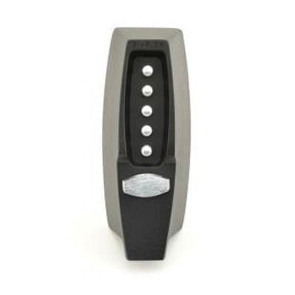 Simplex 710219 Kaba Mechanical Pushbutton Auxiliary Lock with Thumbturn, Black